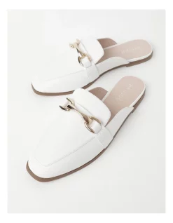 Outlet 🌟 Basque Mira Leather Flat 👟 Shoes In White 🔔 -Flats Sales Store unnamed file 1000