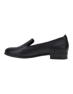 Best Sale 🥰 Hush Puppies The Albert Black Leather Flats ⌛ -Flats Sales Store unnamed file 1013