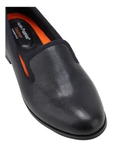 Best Sale 🥰 Hush Puppies The Albert Black Leather Flats ⌛ -Flats Sales Store unnamed file 1014
