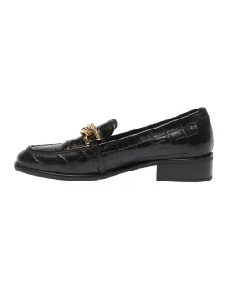 Outlet 🧨 Jane Debster Kate Black Croc Print Flat 👟 Shoes 🤩 -Flats Sales Store unnamed file 1128