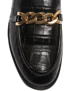 Outlet 🧨 Jane Debster Kate Black Croc Print Flat 👟 Shoes 🤩 -Flats Sales Store unnamed file 1132