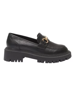 Cheap 🥰 Ravella Samuel Black Smooth Flat 👟 Shoes 😍