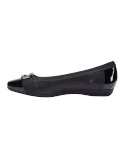 Flash Sale 🧨 Easy Steps Tamsin Black Patent/Print Flat 👟 Shoes 🔥 -Flats Sales Store unnamed file 147