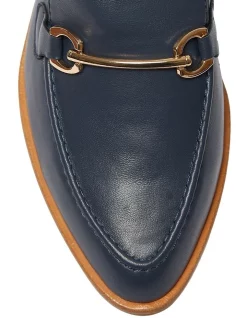 Deals 🥰 Jane Debster Elena Flat 👟 Shoes In Navy Glove 🧨 -Flats Sales Store unnamed file 1525