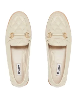 Buy 🌟 Dune London Games Loafer In Ecru 🛒 -Flats Sales Store unnamed file 1543