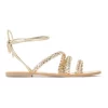 Cheapest 🔔 Forever New Kris Braided 🩴 Sandal In Gold 🎁 -Flats Sales Store unnamed file 1577