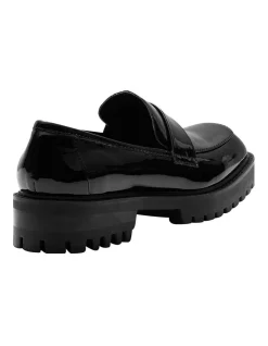 Best Sale 🎁 Ravella Sawyer 👟 Shoes In Hi Shine Flat Black 🔔 -Flats Sales Store unnamed file 1583