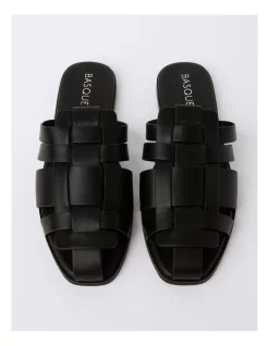 Cheap 😉 Basque Maze Flat 👟 Shoes In Black 🎁 -Flats Sales Store unnamed file 1668