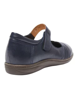 Best deal 😉 Wide Steps Larissa Flat 👟 Shoes In Navy Glove 🥰 -Flats Sales Store unnamed file 167