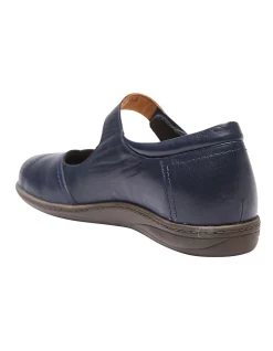 Best deal 😉 Wide Steps Larissa Flat 👟 Shoes In Navy Glove 🥰 -Flats Sales Store unnamed file 169