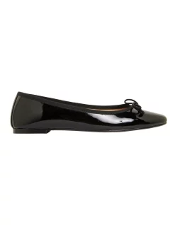 Coupon 🔔 Jane Debster Fonteyn Black Patent Flat 👟 Shoes 🔔