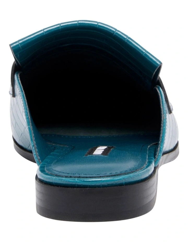 Discount π Nine West Kilts Teal Flat Mules π 6 Discount π Nine West Kilts Teal Flat Mules π - Image 4