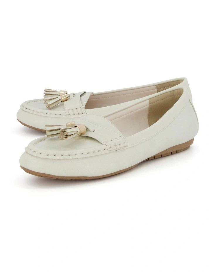 Wholesale ✨ Dune London Gemima Di Loafer In Ecru ⌛ 6 Wholesale ✨ Dune London Gemima Di Loafer In Ecru ⌛ - Image 4