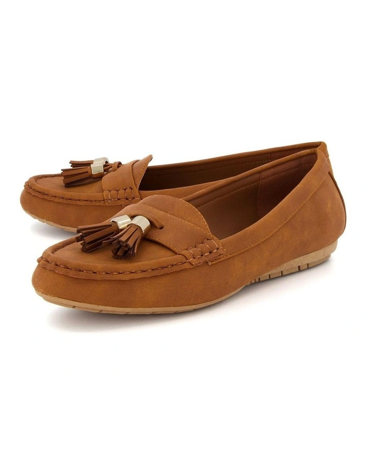 Budget ✔️ Dune London Gemima Di Loafers In Tan ✨ 6 Budget ✔️ Dune London Gemima Di Loafers In Tan ✨ - Image 4