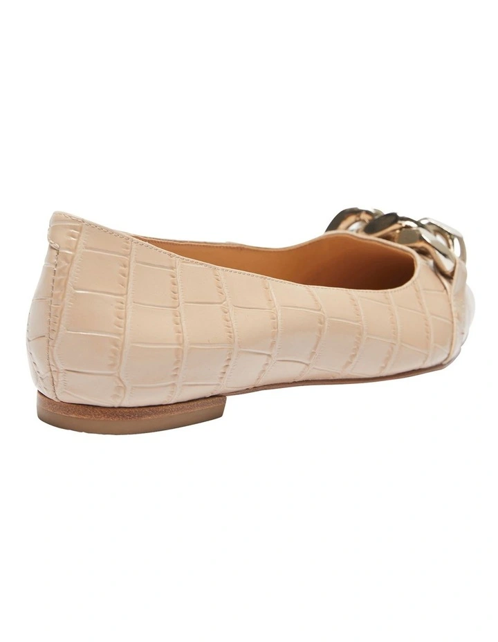 Hot Sale π Sandler Lacey Nude Croc Print Flat π Shoes β 6 Hot Sale π Sandler Lacey Nude Croc Print Flat π Shoes β - Image 4