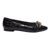 Wholesale 😉 Sandler Lacey Black Croc Print Flat 👟 Shoes 🔔 -Flats Sales Store unnamed file 1873