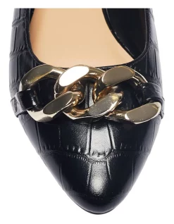 Wholesale 😉 Sandler Lacey Black Croc Print Flat 👟 Shoes 🔔 -Flats Sales Store unnamed file 1879