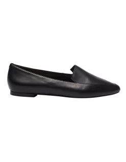 Best Sale ❤️ Sandler Leoni Black Glove Flat 👟 Shoes ✔️