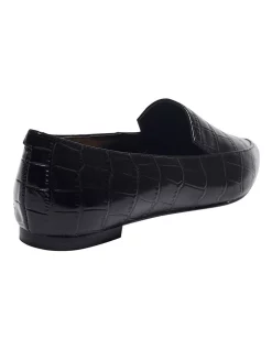 Wholesale ✔️ Sandler Leoni Black Croc Print Flat 👟 Shoes 👍 -Flats Sales Store unnamed file 1890