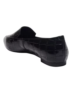 Wholesale ✔️ Sandler Leoni Black Croc Print Flat 👟 Shoes 👍 -Flats Sales Store unnamed file 1892