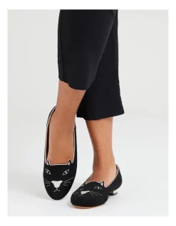 Hot Sale ❤️ Taking Shape Kitty Cat Loafer In Black ⭐ -Flats Sales Store unnamed file 1917
