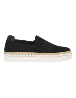 Coupon 👍 Verali Queen Black Slip-on 👟 Sneaker 😀