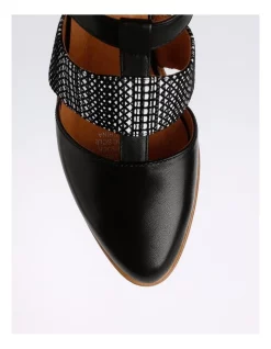 Coupon 🔔 Zazou Agent Leather Flat 👟 Shoes In Black ⌛ -Flats Sales Store unnamed file 1945