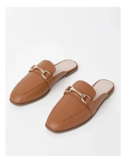 New 🤩 Basque Mira Leather Flat 👟 Shoes In Tan 👍 -Flats Sales Store unnamed file 1962