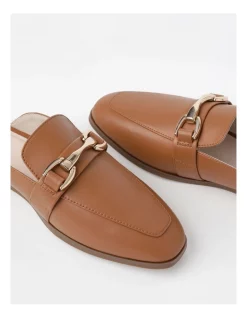 New 🤩 Basque Mira Leather Flat 👟 Shoes In Tan 👍 -Flats Sales Store unnamed file 1963