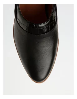 Flash Sale 🎉 Zazou Jefferey Leather Flat 👟 Shoes In Black 😀 -Flats Sales Store unnamed file 1972