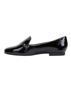 Cheap ✨ Wide Steps Castle Black Crinkle Patent Flat 👟 Shoes 🛒 -Flats Sales Store unnamed file 1981