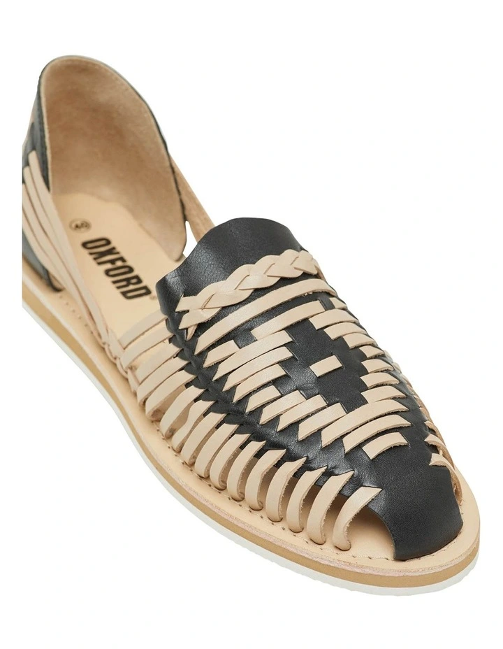 Flash Sale β¨ Oxford Charlotte Leather Plaited Slip Ons In Black/Latte π₯° 6 Flash Sale β¨ Oxford Charlotte Leather Plaited Slip Ons In Black/Latte π₯° - Image 4