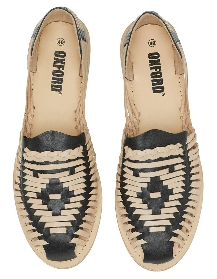 Flash Sale β¨ Oxford Charlotte Leather Plaited Slip Ons In Black/Latte π₯° 7 Flash Sale β¨ Oxford Charlotte Leather Plaited Slip Ons In Black/Latte π₯° - Image 5
