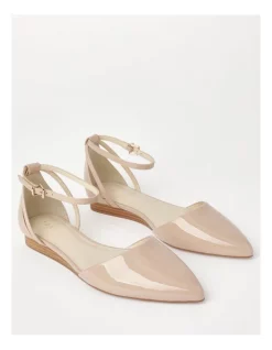 Hot Sale ⌛ Tokito Kendall Patent Flat 👟 Shoes In Nude 🎉 -Flats Sales Store unnamed file 2019