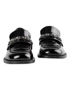 Best deal 💯 Tony Bianco Rebecca Black Hi Shine Flats 💯 -Flats Sales Store unnamed file 2042