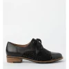 Outlet ✔️ Zazou Avril Black Lace-Up Brogues 🛒