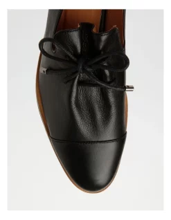 Deals 🤩 Zazou Rumor Leather Flat 👟 Shoes In Black ✔️ -Flats Sales Store unnamed file 2061