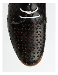 Budget ⭐ Regatta Lily Black Leather Flat 👟 Shoes 😍 -Flats Sales Store unnamed file 2103