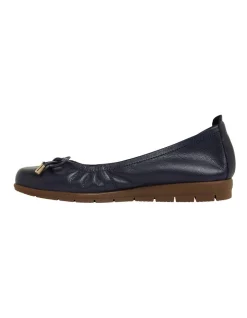 Brand new 👏 Active Flex By Easy Steps Barton Flat 👟 Shoes In Navy Leather 🌟 -Flats Sales Store unnamed file 254
