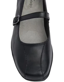 New ✔️ Wide Steps Brianna Black Glove Flat 👟 Shoes 🧨 -Flats Sales Store unnamed file 307