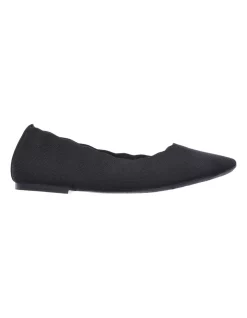 Cheap 🔥 Skechers Cleo Bewitch Woven Flats In Black 👏