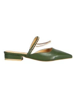 Best deal β Belle & Bloom On The Go Leather Flat In Khaki π