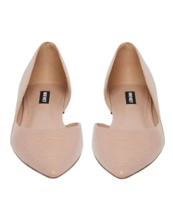 Discount 🎁 Nine West Aery Crocodile Flat 👟 Shoe In Pink 🎁 -Flats Sales Store unnamed file 442