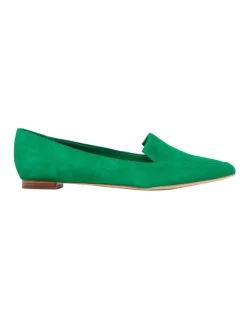 Cheapest ❤️ Nine West Abay Green Flats 👍