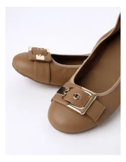 Discount 😉 Regatta Sail Flat 👟 Shoes In Tan ⭐ -Flats Sales Store unnamed file 53