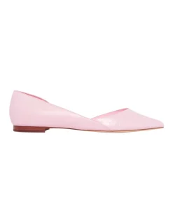 Best deal π Nine West Aery Crocodile Flat π Shoe In Light Pink π―
