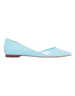 Flash Sale β€οΈ Nine West Aery Flat In Light Blue π₯°