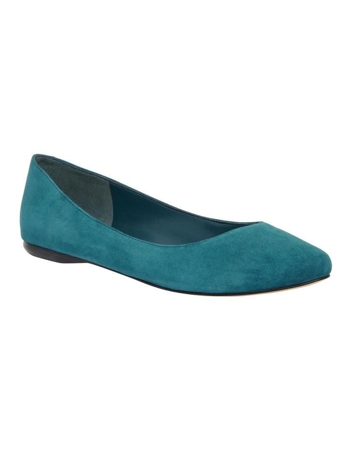 Brand new βοΈ Nine West Speakup Teal Flats π₯° 4 Brand new βοΈ Nine West Speakup Teal Flats π₯° - Image 2
