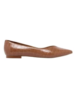 Promo 🔥 Nine West Adley Caramel Flats 🎉