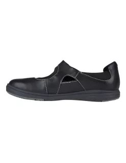 Buy ⌛ Planet 👟 Shoes Elaine Black Leather Flat 👟 Shoe 🛒 -Flats Sales Store unnamed file 600